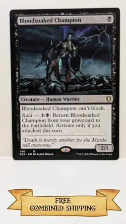 Bloodsoaked Champion Commander Legends: Battle for Baldur's Gate Regular - Image 1