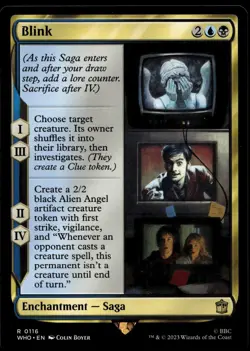 Blink MTG Dr Who Magic Gathering NM X1 - Image 1