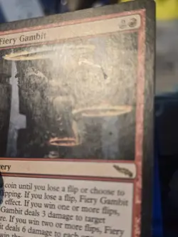 Fiery Gambit Mirrodin Regular - Image 2