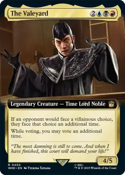 The Valeyard (Extended Art) Foil #450 MTG DR Who NM X1 - Image 1