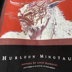 MTG Hurloon Minotaur T-Shirt New Magic the Gathering 1994 WOTC Vintage Mens L - Image 3