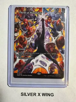 Thrill of Possibility Borderless x1, MTG, Spiderman, Magic the Gathering, NM - Image 1