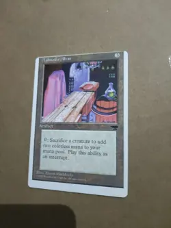 Mtg Ashnod's Altar Misprint Miscut Off Centre Error Chronicles. Pauper Tron - Image 1