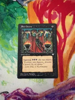 Dark Ritual / Rito Oscuro Ice Age Ita MAGIC THE GATHERING MTG - Image 1