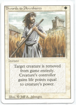 MTG - Swords to Plowshares - Revised Edition - ENG - NM - Image 1