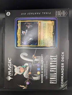 MAGIC THE GATHERING Final Fantasy XIV Scions & Spellcraft Commander Deck FIC - Image 1