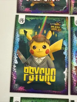 Pokemon Pikachu Cosplay FE Holiday Box Hits. Non Tcg Fan Art Cards. Lot (8) - Image 5