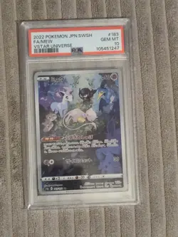 Mew 183/172 S12a: Vstar Universe Holo (Japanese) - Pokemon 2022 PSA 10 GEM MINT! - Image 1