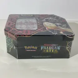 Pokemon TCG Scarlet and Violet Paldean Fates Tin Shiny Charizard ex Sealed - Image 5
