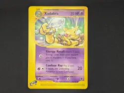 Pokemon TCG Kadabra Expedition Base Set 84/165 Regular Uncommon - Excellent - Image 1