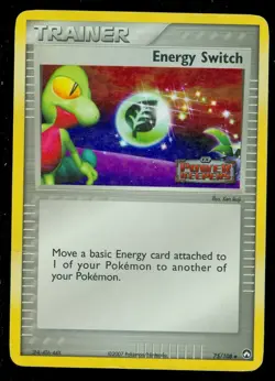 Pokemon ENERGY SWITCH 75/108 Power Keepers - Rev Holo - HEAVY PLAY - Image 1
