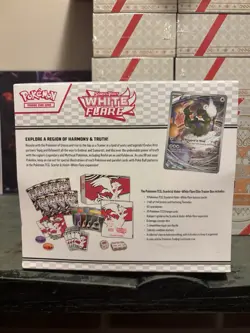 Pokemon TCG: Scarlet & Violet - WHITE FLARE Elite Trainer Box FACTORY SEALED ETB - Image 2