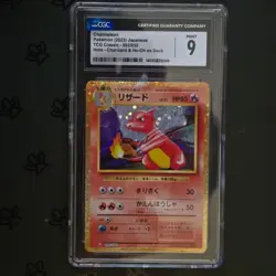CGC 9 Mint Charmeleon 002/032 Pokemon TCG Classic Holo Japanese - Image 1