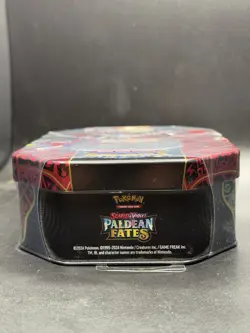 Pokemon TCG SV Paldean Fates Charizard EX International Tin New Sealed! - Image 5