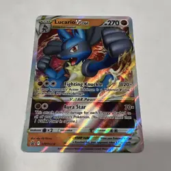 Lucario VSTAR - SWSH214 - Sword Shield Black Star Promo Rare Pokemon TCG - NM - Image 1