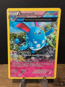 Pokemon TCG Azumarill Primal Clash 104/160 Reverse Holo LP - Image 1