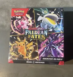 Brand New Pokemon Scarlet &Violet Paldean Fates Booster Bundle Sealed! - Image 1