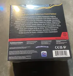 Brand New Pokemon Scarlet &Violet Paldean Fates Booster Bundle Sealed! - Image 3