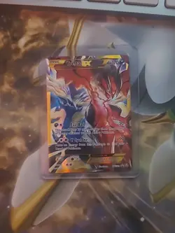 YVELTAL 2017 POKEMON TCG XY PROMOS GOLD ALTERNATE FULL ART YVETAL EX - Image 1