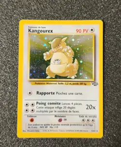 Carte Pokemon - Kangourex 5/64 - Holo - Jungle - Edition 2 - FR - Near Mint - Image 1