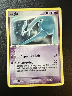 Pokemon TCG 2007 Lugia 2/17 Pop Series (5) Holo Rare Ungraded - Image 1