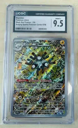 Magneton SVP 159 (Pokemon Center Exclusive) - Surging Sparks ETB Promo [CGC 9.5] - Image 1