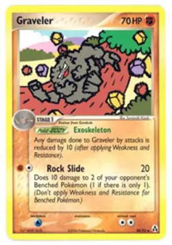 Pokemon - Graveler - 34/92 - Uncommon - EX Legend Maker - NM - Image 1