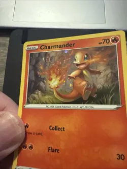 Charmander SWSH092 Black Star Promo Swirl 2021 Cosmos Holo Rare Pokemon - NM - Image 1