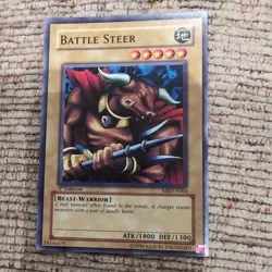 Battle Steer MRD-E064 Common 1st Edition Near Mint Yugioh - Image 1