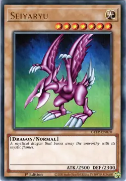 Yu-Gi-Oh! TCG - Seiyaryu GFTP-EN070 - Ultra Rare, 1st Edition (NM) - Image 1