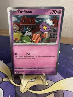 Drifloon 005 Mega Evolution Black Star Promo Cosmos Holo Pokemon Card Near Mint - Image 1