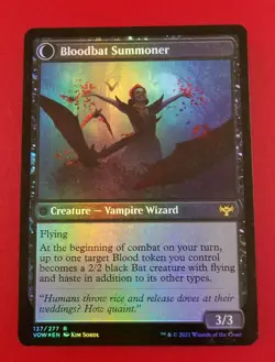 1x Voldaren Bloodcaster (LP) | FOIL | Innistrad Crimson Vow | MTG Magic Cards - Image 2