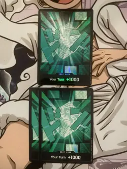 One Piece TCG Lim 1x Textured Foil DON!! Card Vol. 2 PRB-02 + 2x Regular English - Image 1