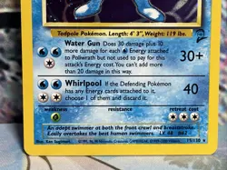 2000 Pokemon Card POLIWRATH Base Set 2 HOLO RARE 15/130 WOTC - Image 3