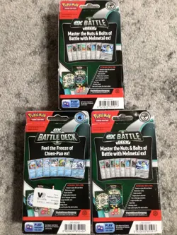 Pokemon ex Battle Decks Chien- Pao ex & (2) Melmetal ex - 180 Cards *NEW/SEALED* - Image 2