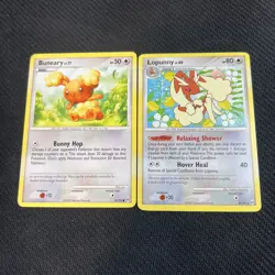 Buneary 55/99 Lopunny 21/99 Platinum Arceus Pokemon Card Non-Holo 2 - Image 1