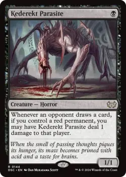 ~ Kederekt Parasite ~ NM ~ Commander: Duskmourn: House of Horror ~ MTG ~ - Image 1