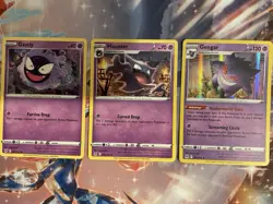 Pokemon TCG - Lost Origin : Gastly - Haunter - Gengar. Listing is all 3 cards - Image 1