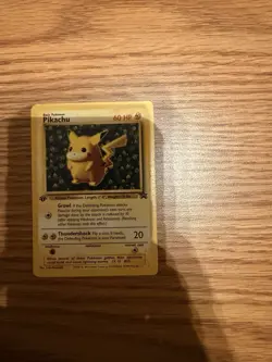 Pokemon Pikachu 1st Edition Promo Card 1 Rare - Image 1