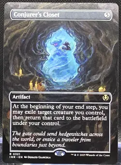 Conjurer's Closet #321 Innistrad Remastered Borderless Regular Rare - Image 1