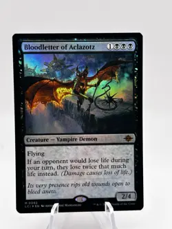 Bloodletter of Aclazotz 0092 Foil The Lost Caverns of Ixalan LCI MTG NM - Image 1