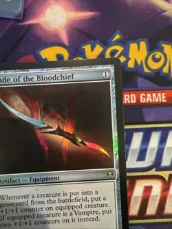 Blade of the Bloodchief Zendikar Rare MP Magic: The Gathering 196 Foil - Image 2