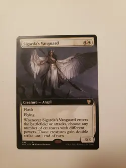 Sigarda's Vanguard (Extended Art) Commander: Innistrad: Midnight Hunt Regular - Image 1