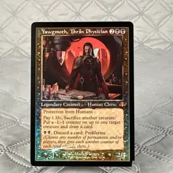[1x] Yawgmoth, Thran Physician - Foil - Retro Frame Near Mint, English Dominaria - Image 1