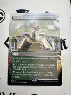 Restless Prairie - Borderless NM, English MTG Lost Caverns of Ixalan - Main Set - Image 1