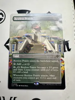 Restless Prairie - Borderless NM, English MTG Lost Caverns of Ixalan - Main Set - Image 3