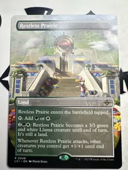 Restless Prairie - Borderless NM, English MTG Lost Caverns of Ixalan - Main Set - Image 5