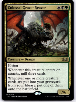 Colossal Grave-Reaver Commander: Tarkir: Dragonstorm Regular - Image 1