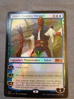 Teferi, Timeless Voyager #324 (Foil) (NM) Core Set 2021 M21 Magic MTG - Image 1