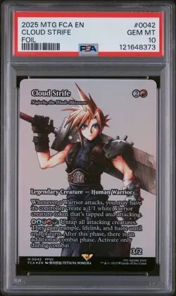 PSA 10 FOIL CLOUD STRIFE MAGIC THE GATHERING (NAJEELA, THE BLADE-BLOSSOM) (8373) - Image 1